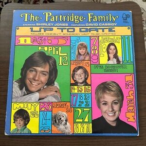 The Partridge Family Up to Date Vinyl Record LP 1971
